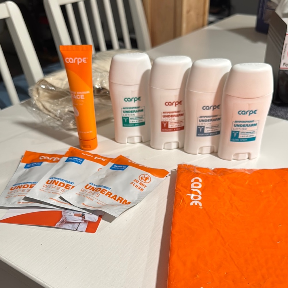 Carpe Skincare and Deodorant Set
